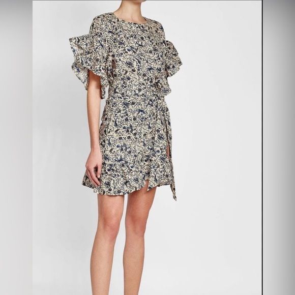 NWT Isabel Marant Étoile Delicia Dress Size 34 - Picture 2 of 5